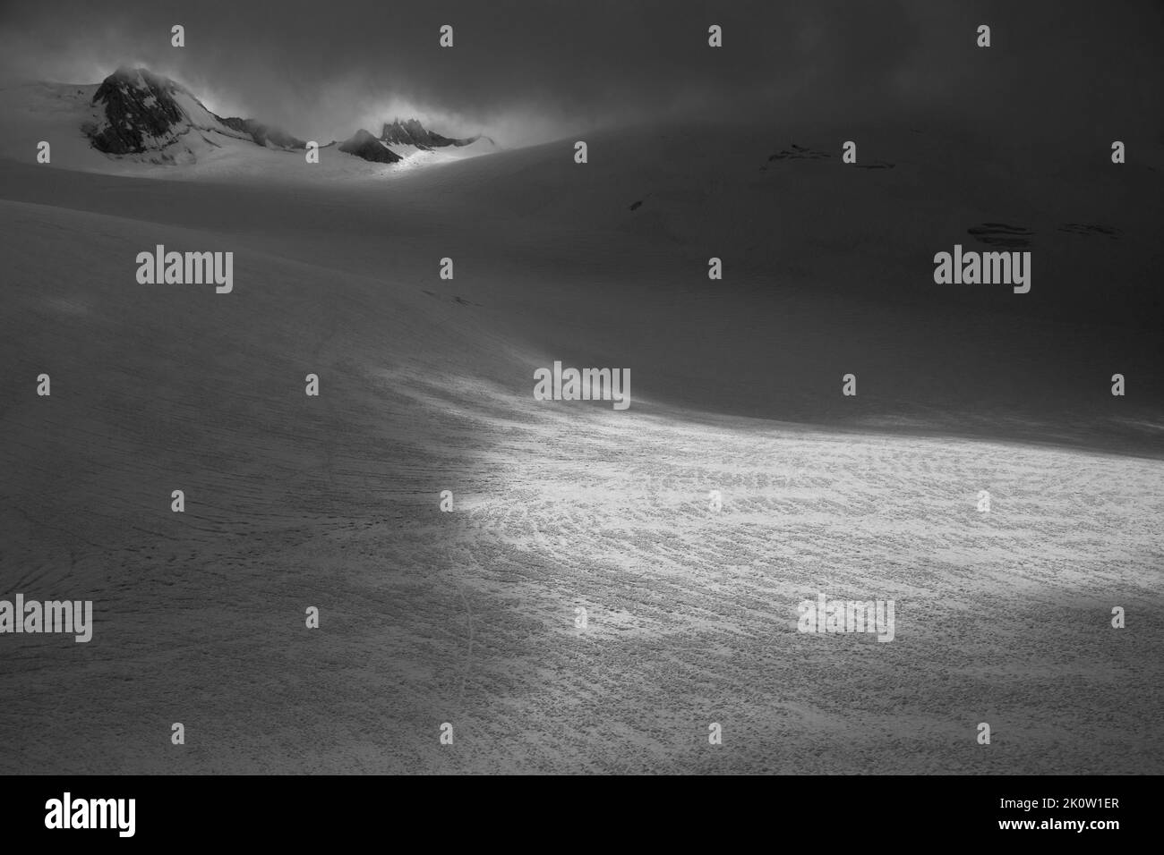 Eindrücke vom Orny-Gletscher in den Walliser Alpen Stock Photo - Alamy