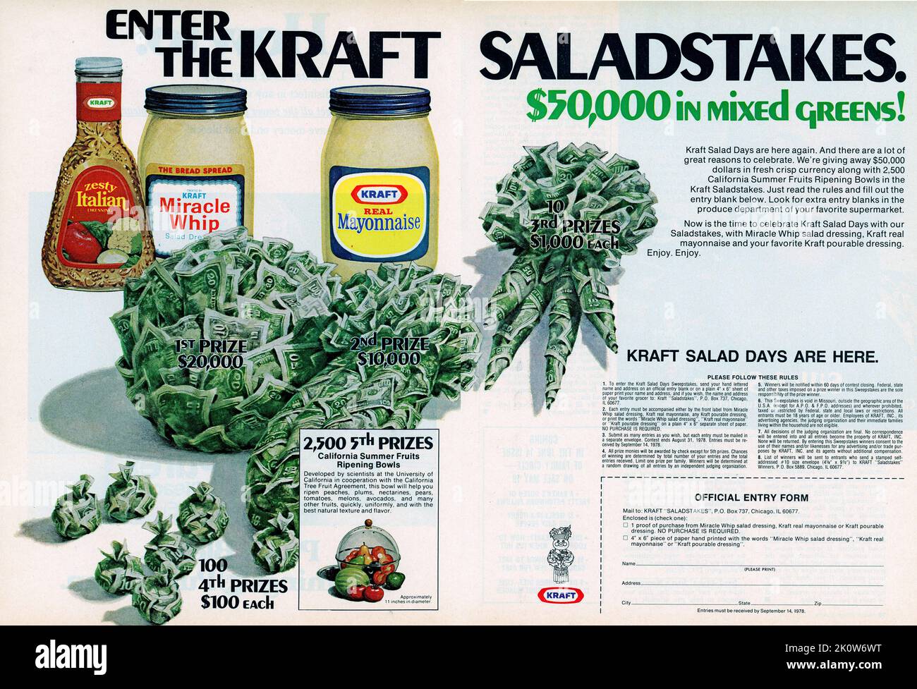 Vintage Kraft Miracle Whip Salad Dressing Jar With Lid & Label 48 oz. 1 1/2  qt.