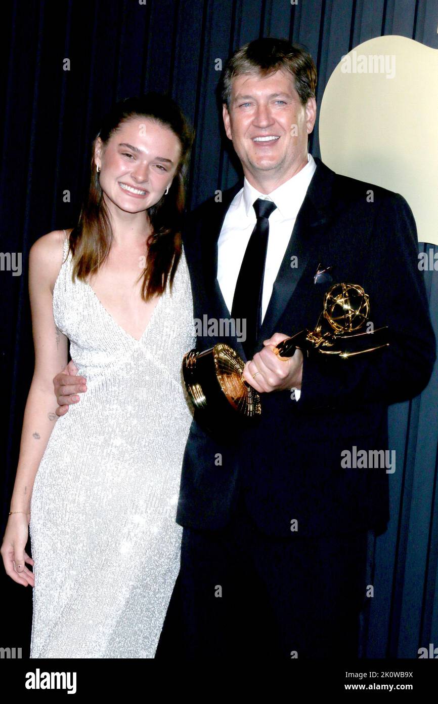 LOS ANGELES - SEP 12: Charlotte Lawrence,, Bill Lawrence at the Apple