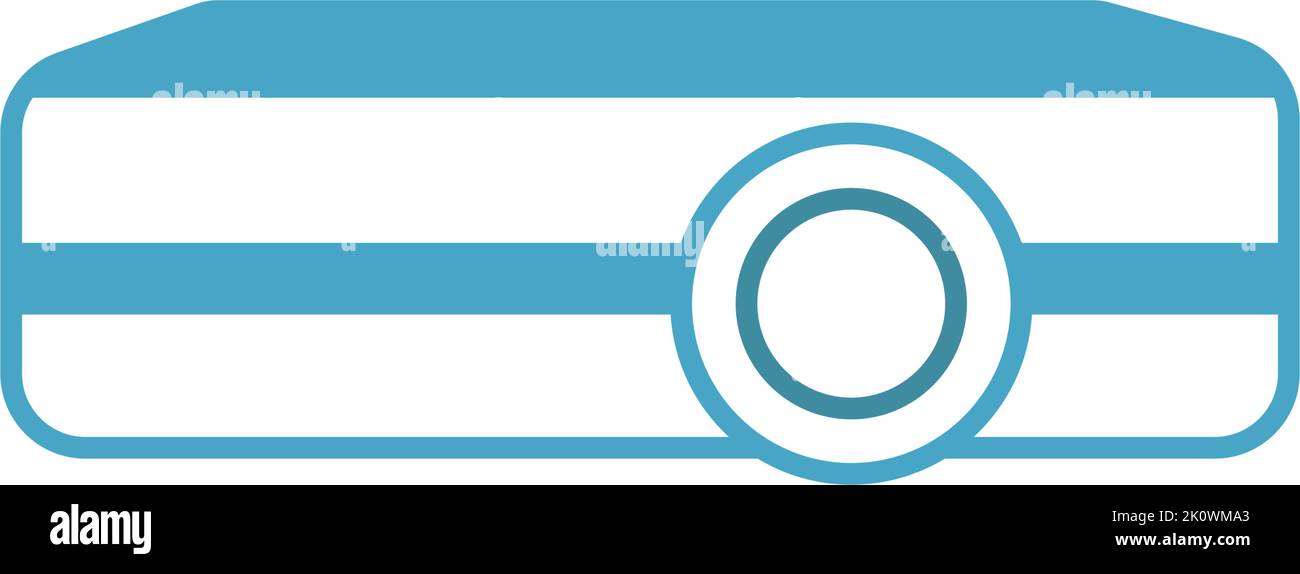 Projector icon design illustration template Stock Vector