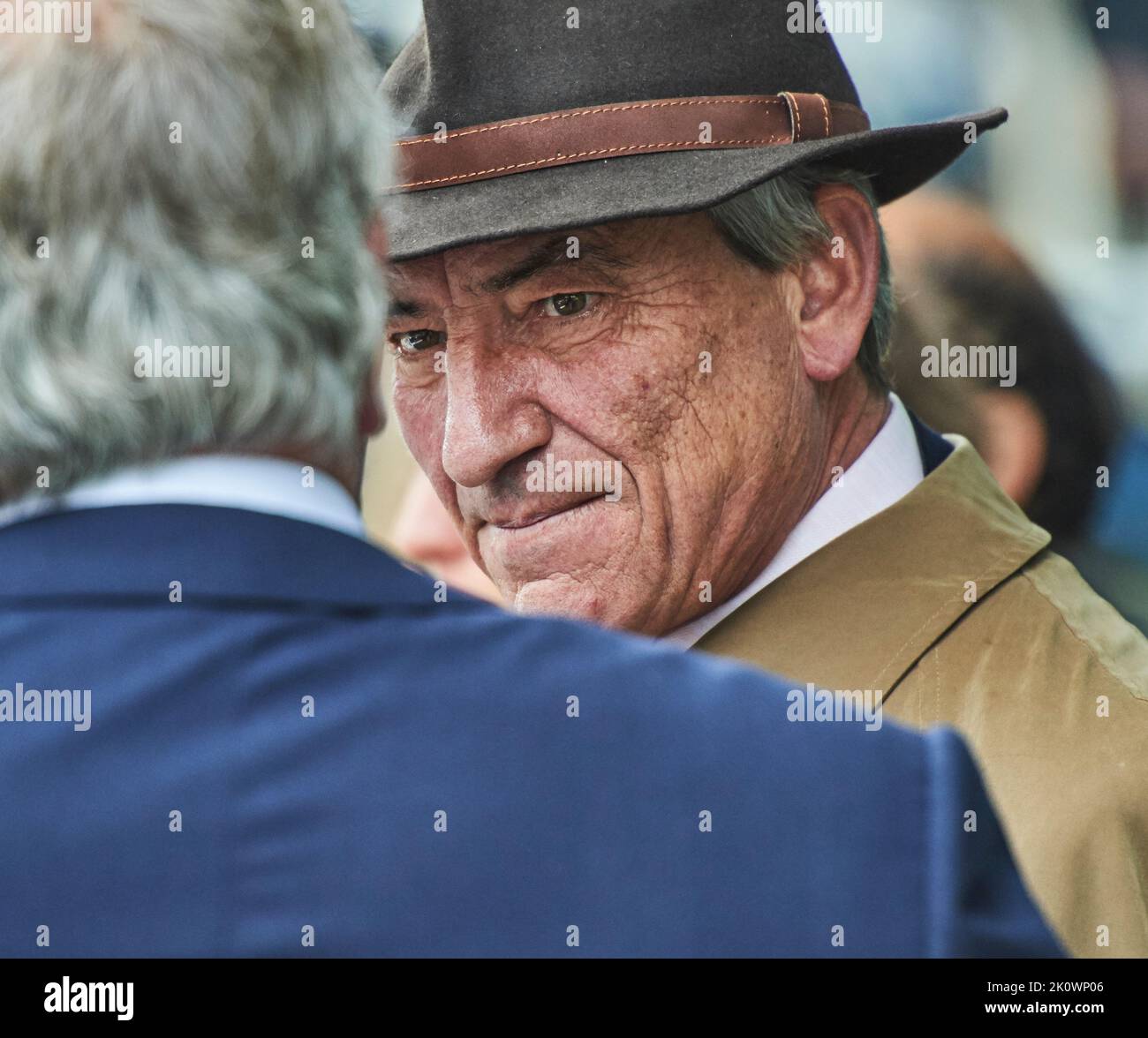 The famous racehorse trainer, Luca Cumani Stock Photo - Alamy