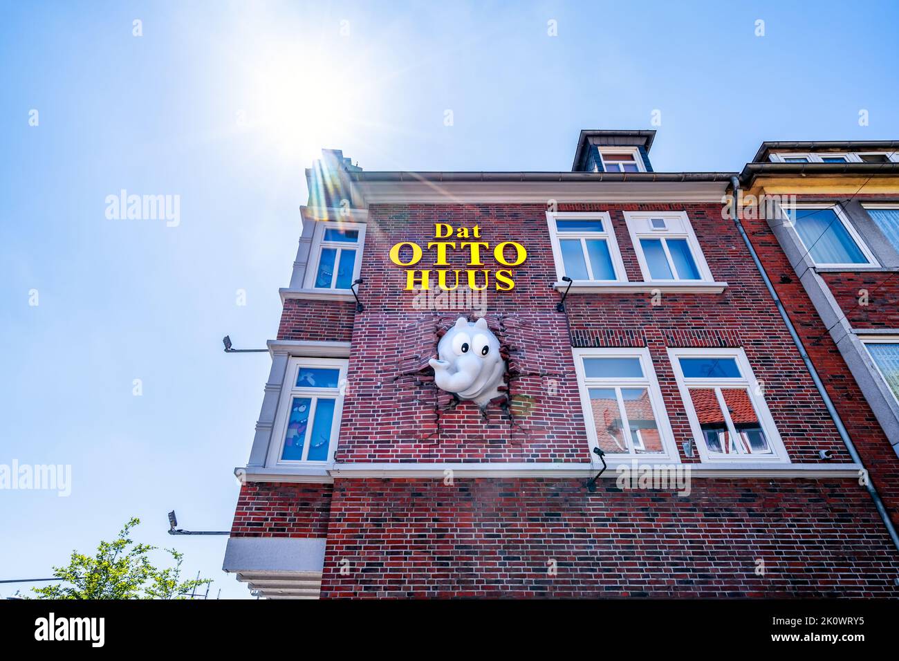 Otto house in Emden, Lower Saxony, Germany Stock Photo