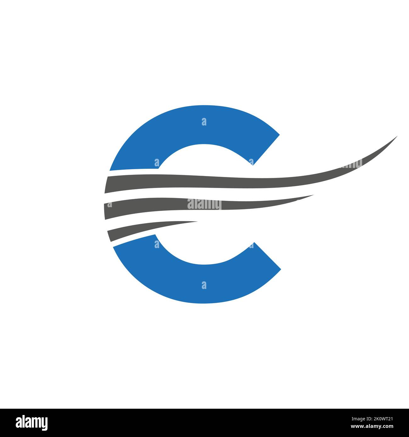 Initial Monogram Letter C Logo Design. Modern C Logotype Vector