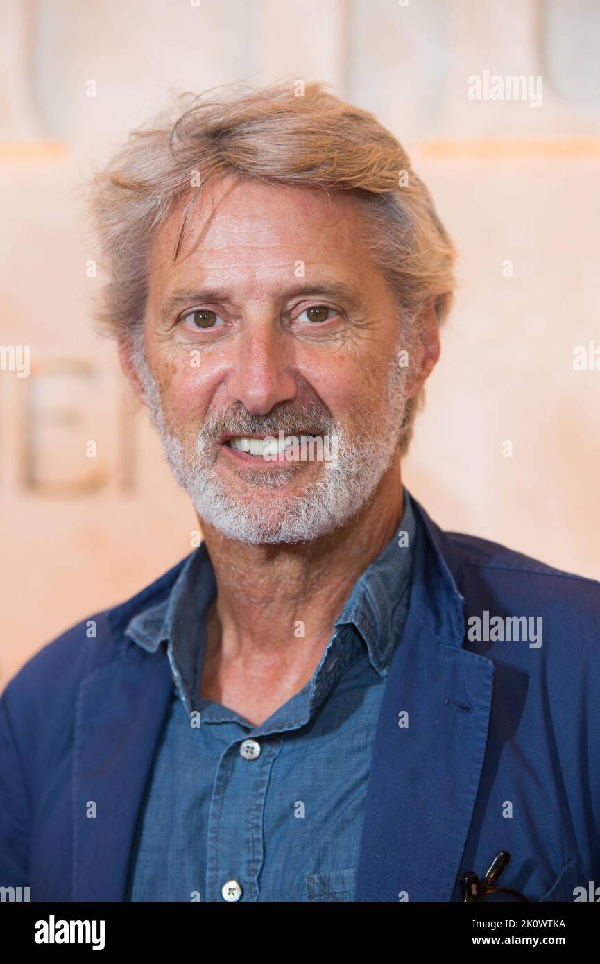 Antoine De Caunes attends 'Athena' Netflix Paris film Premiere At Salle