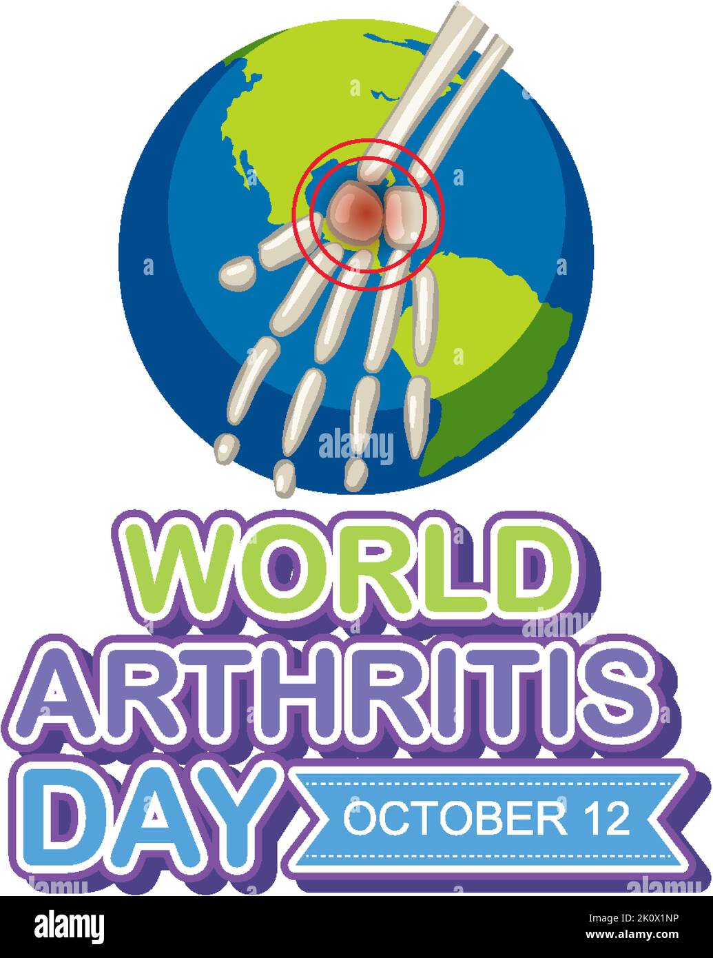World Arthritis Day Poster Design illustration Stock Vector Image & Art Alamy