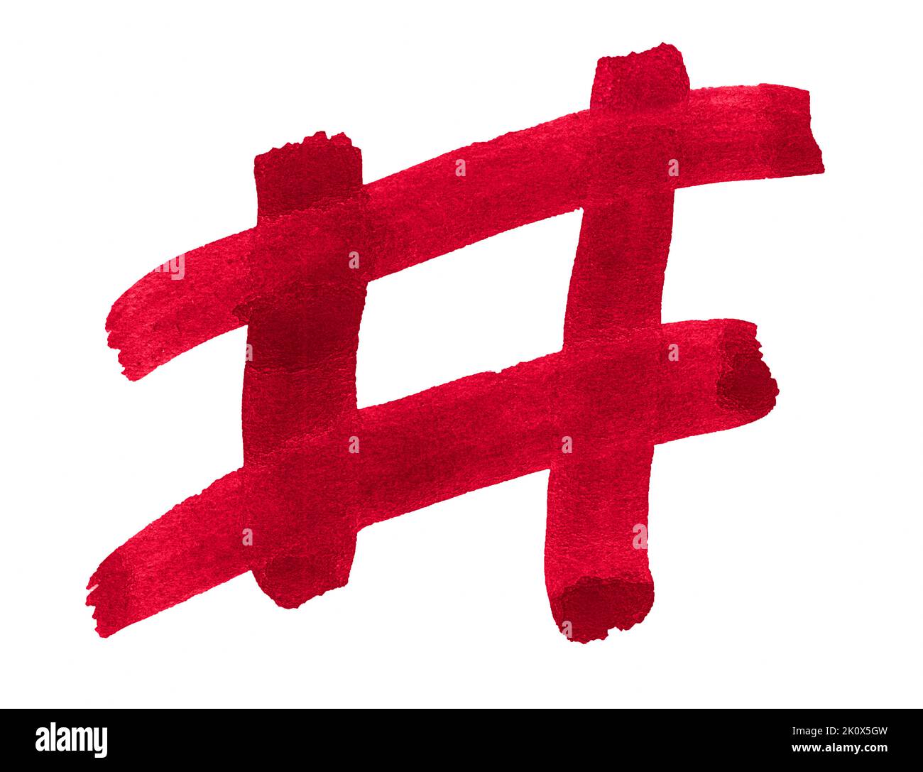 Hashtag symbol sharp hash Cut Out Stock Images & Pictures - Alamy