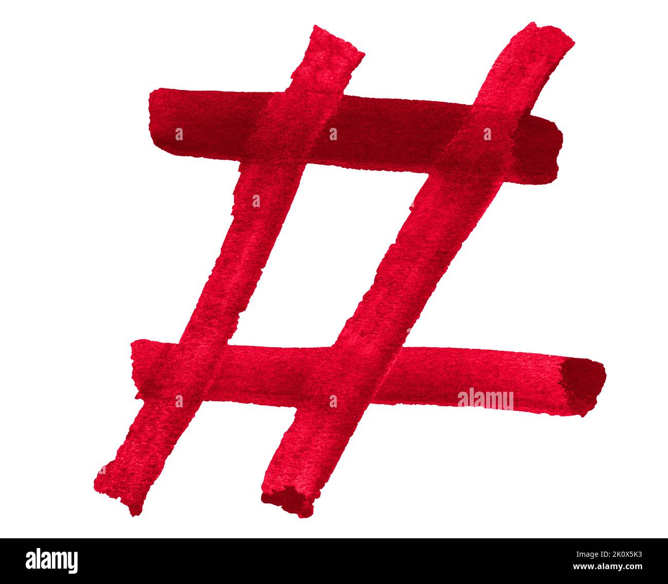 Dark red painted abstract Cut Out Stock Images & Pictures - Alamy