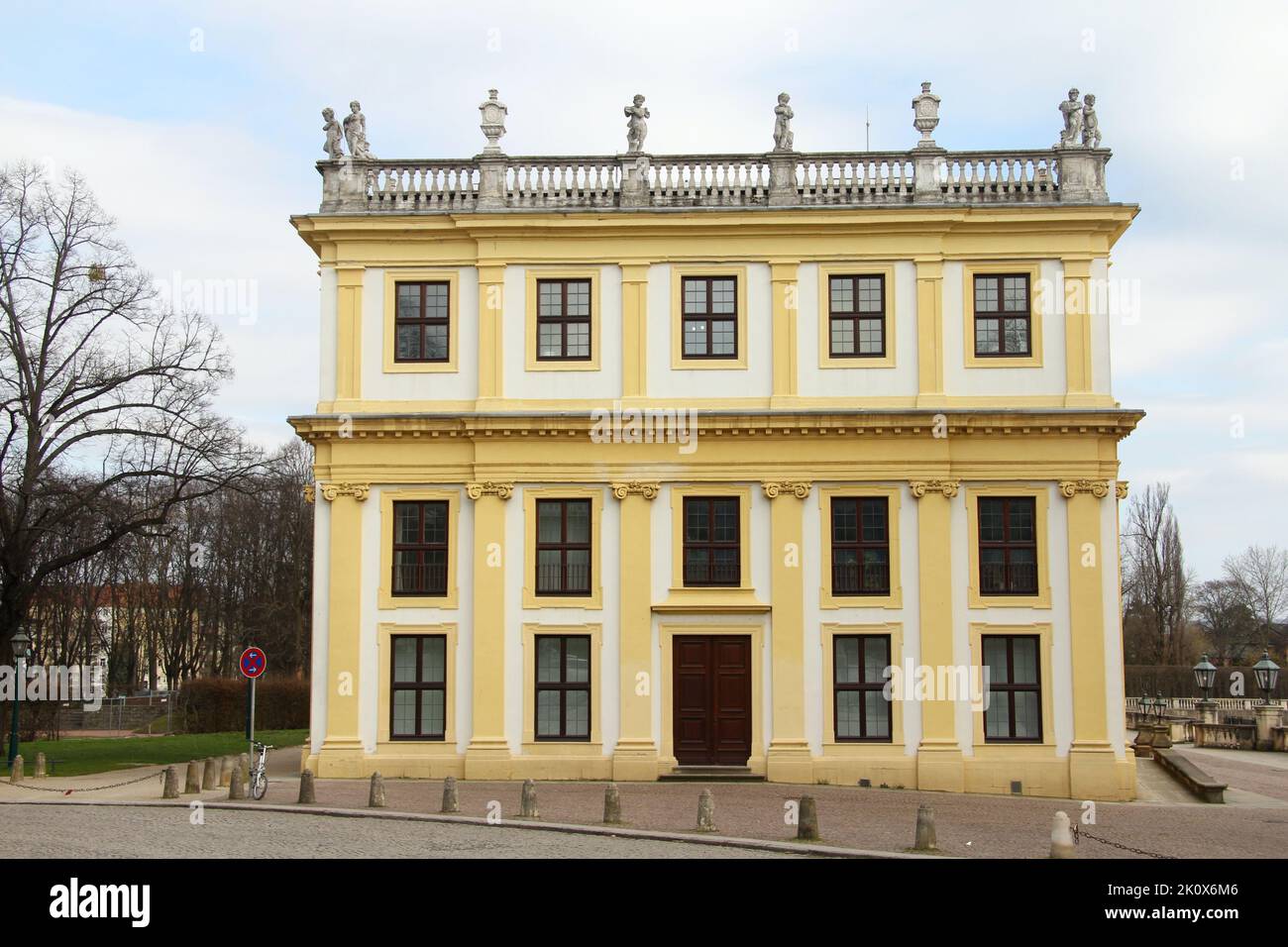 The Orangerie in Kassel was built by Landgrave Karl 1703-1711 Stock Photo