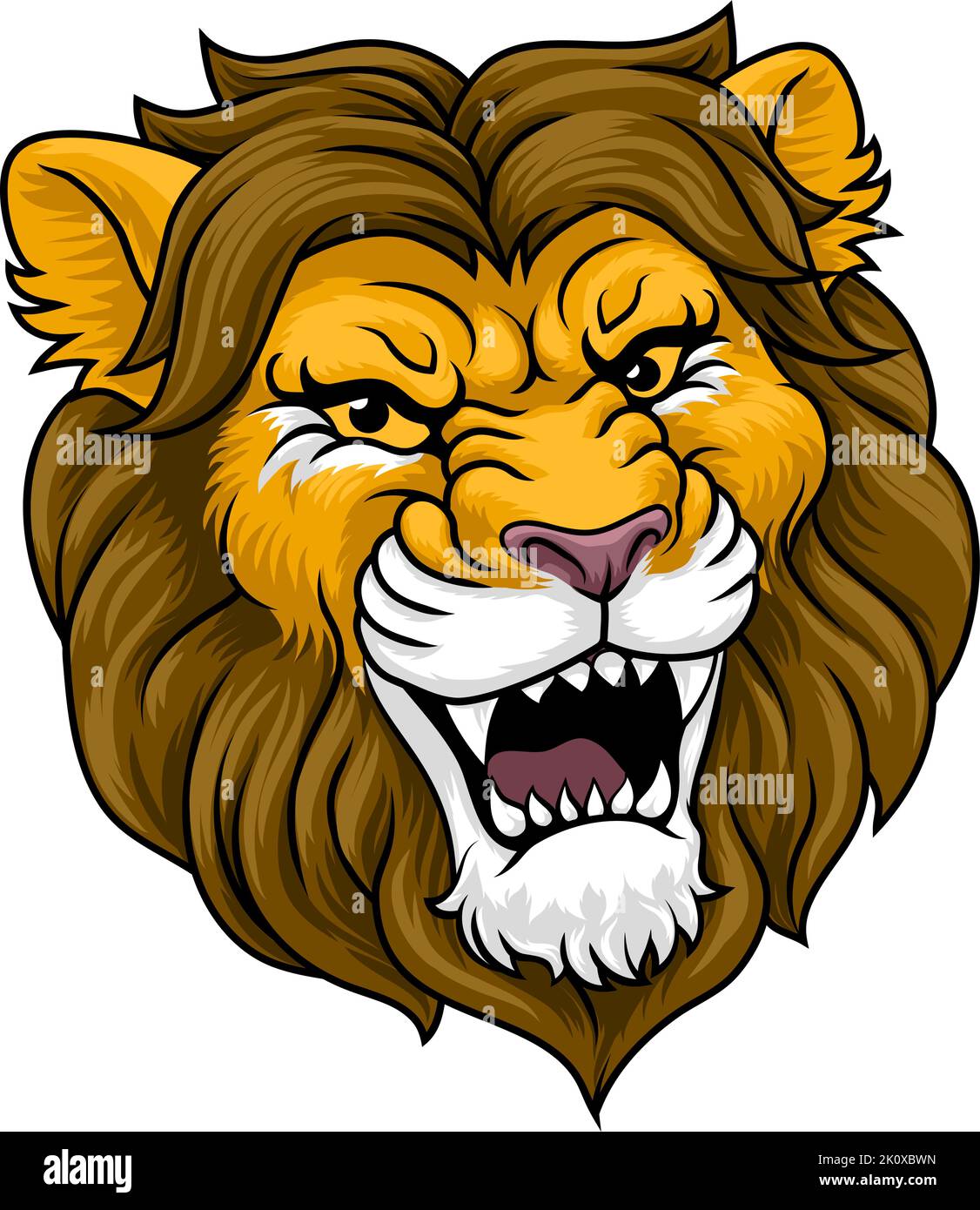 Lion Angry Lions Team Sports Mascot Roaring Stock Vector Image Art lion-angry-lions-team-sports-mascot-roaring-stock-vector-image-art