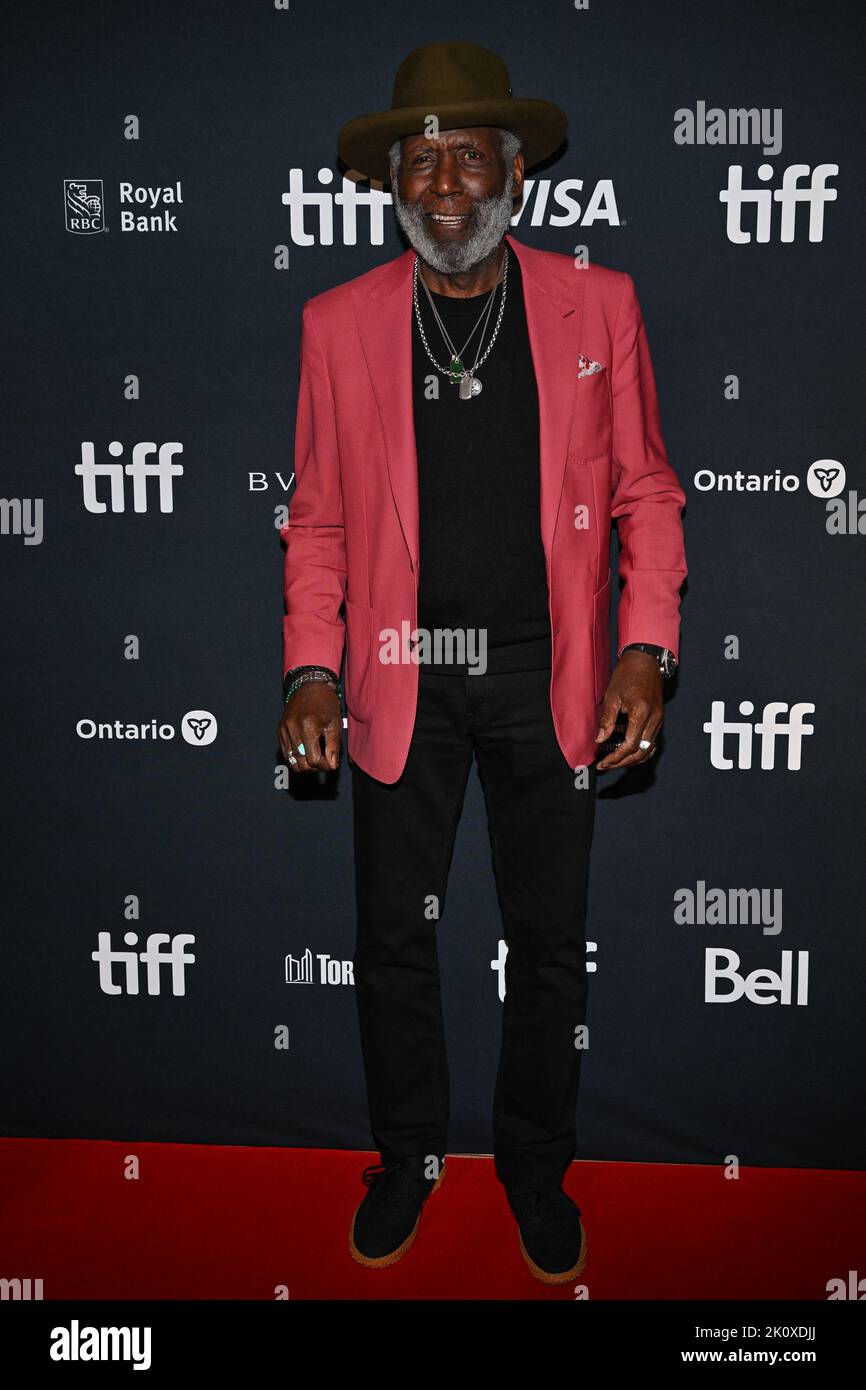 Toronto, Canada. 13th Sep, 2022. Richard Roundtree attends the screening of  the movie Moving On during 47th Toronto International Film Festival (TIFF)  in Toronto, Canada on September 13, 2022. Photo by Julien