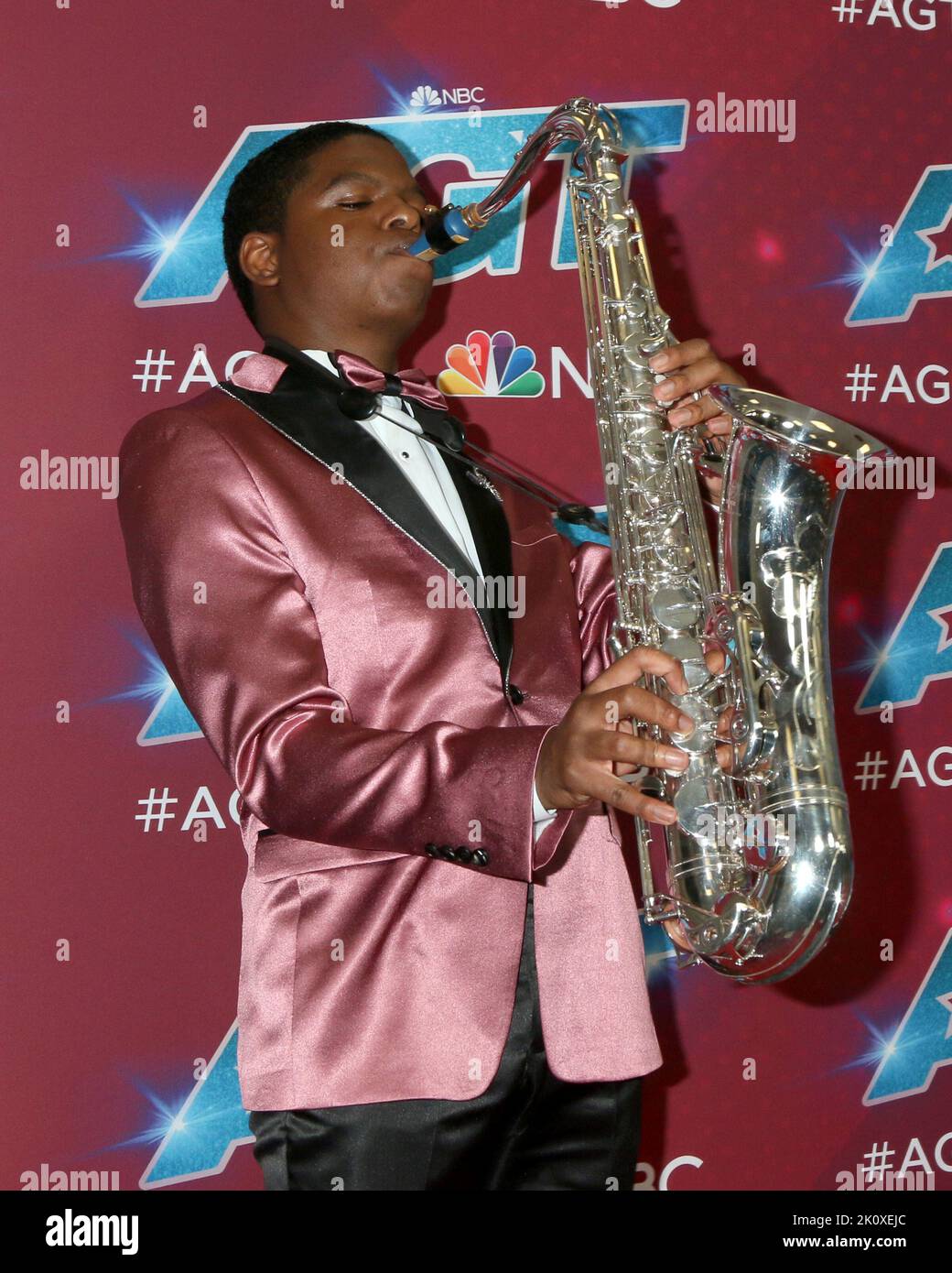 LOS ANGELES SEP 13 Avery Dixon at the America's Got Talent Season 17