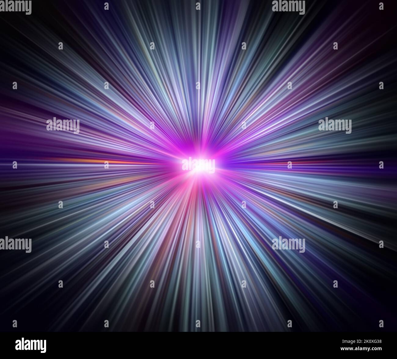 Blur light burst making speed effect. Computer graphic illustration