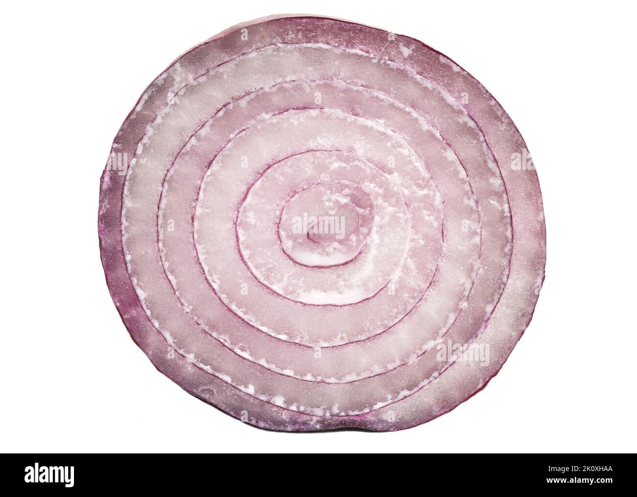 Red onion, isolated on white background Stock Photo - Alamy