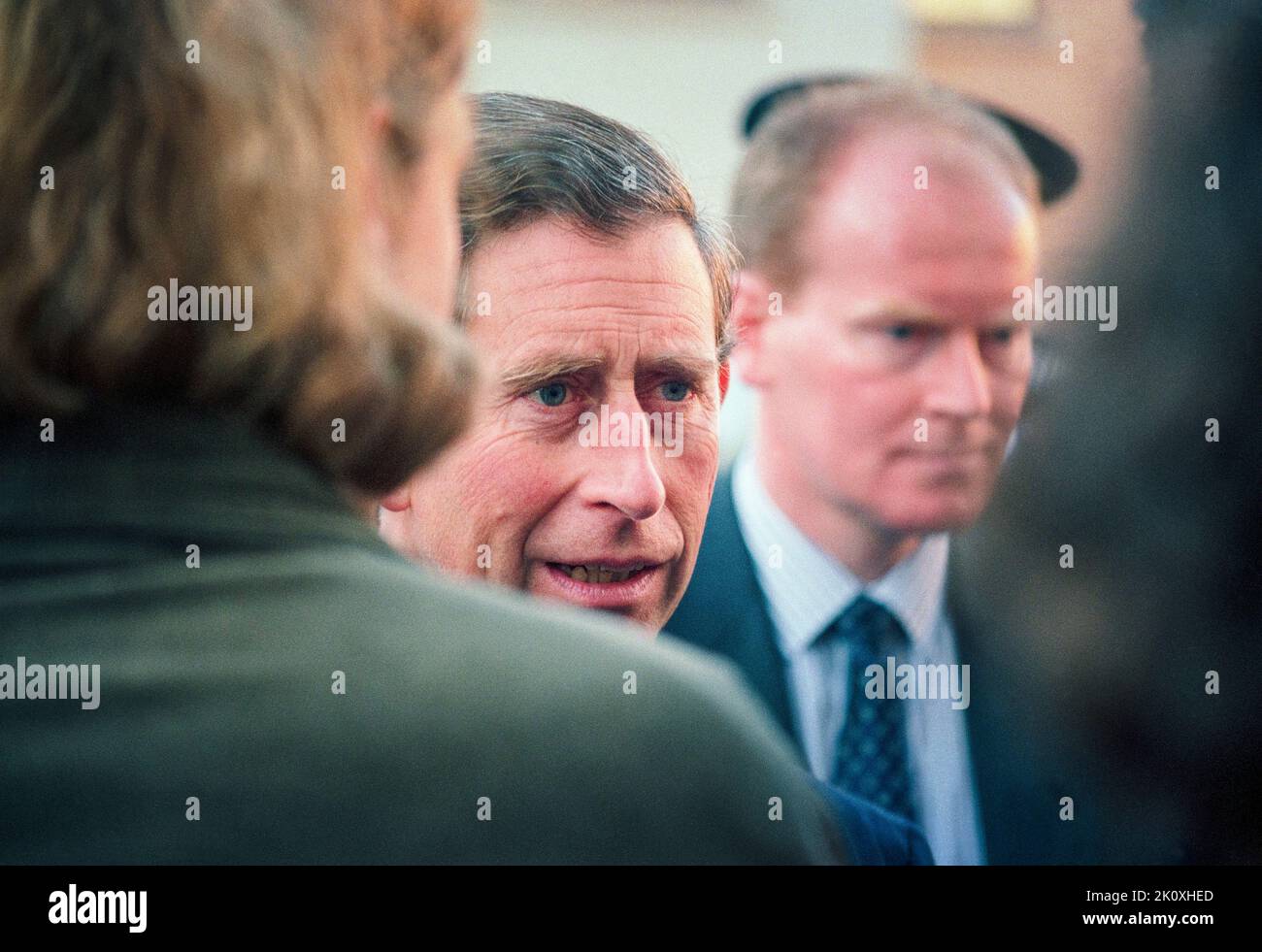 Prince Charles, the Prince of Wales, opens new student halls at Cardiff