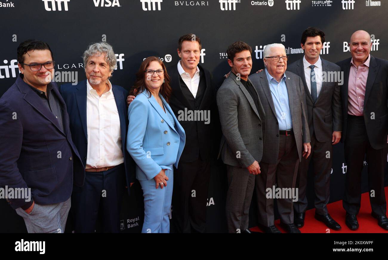 Toronto, ON. 13th Sep, 2022. Patrick J. Don Vito, Peter Farrelly, Dana