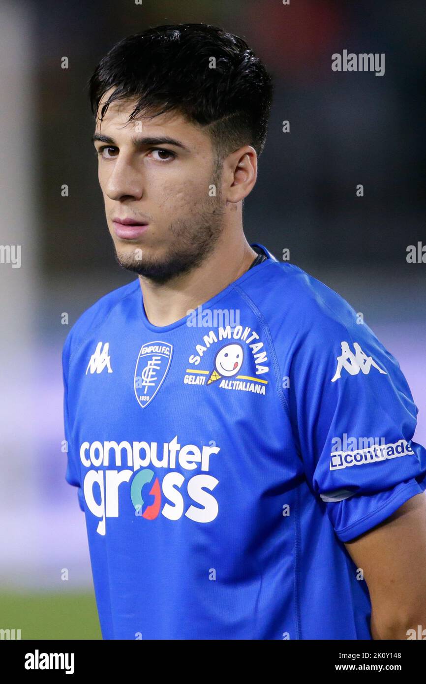 Empoli's Italian defender Fabiano Parisi looks during the Serie A