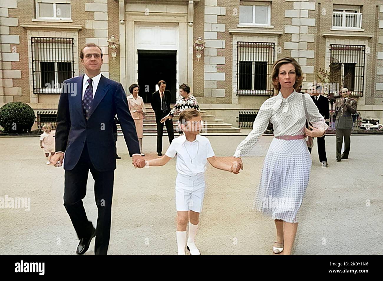 Charles and diana king juan carlos hi-res stock photography and images ...