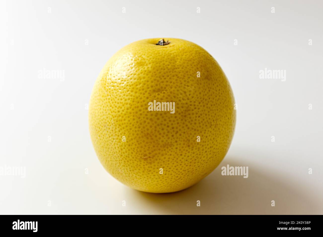 a variety of grapefruit. sweet and sour fruit. yellow fruit Stock Photo