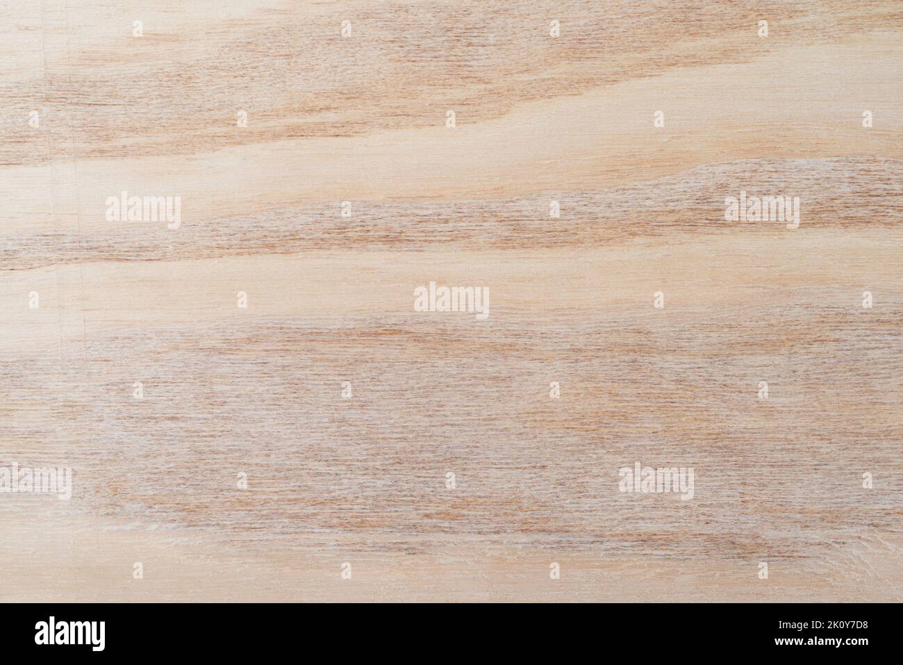 Very close view of a sanded plywood surface in natural light. Stock Photo