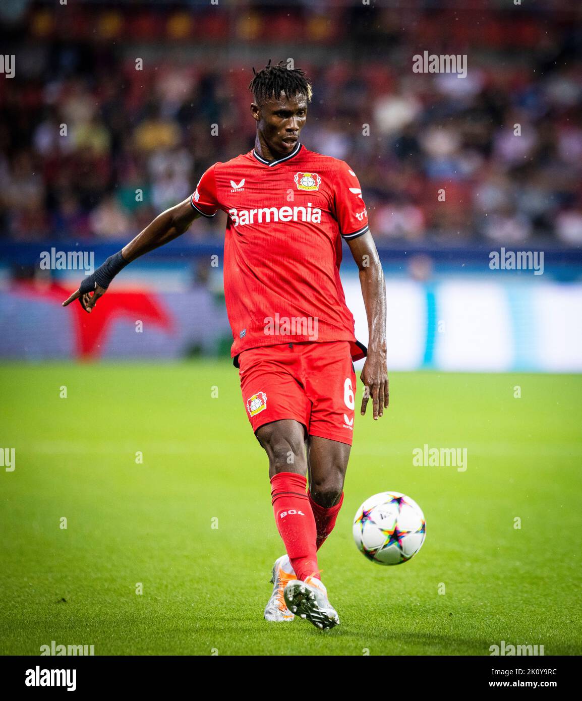 Odilon Kossounou (Leverkusen) Bayer Leverkusen Atletico Madrid 13.09.