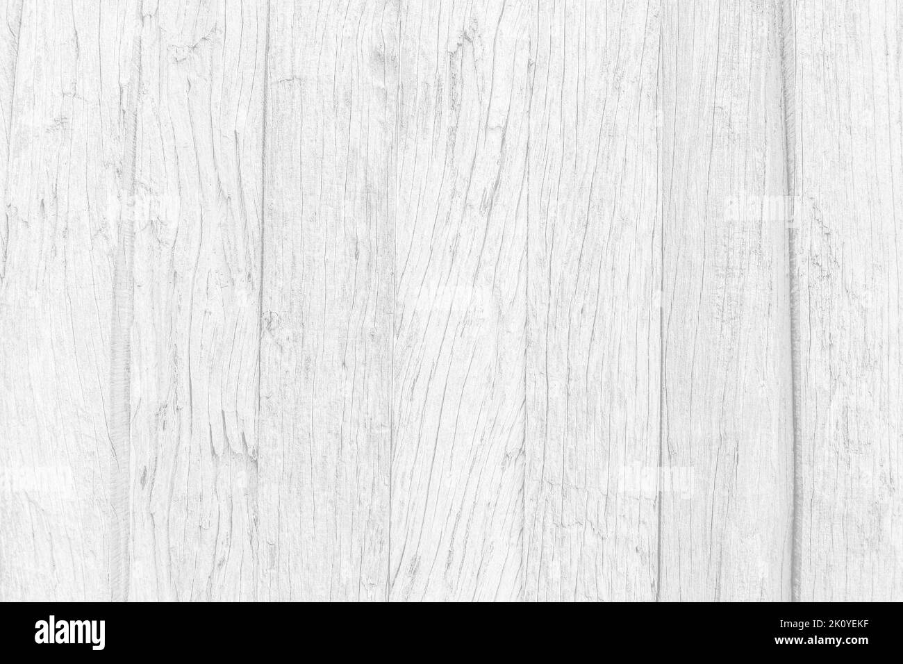 Old white wood plank texture background. Top view of white wooden table