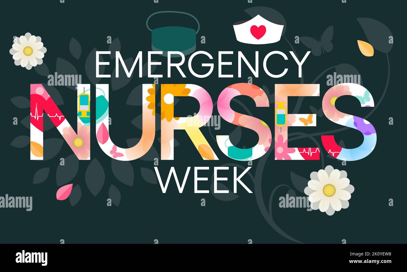 Emergency Nurses week is observed every year in October, ER nurses