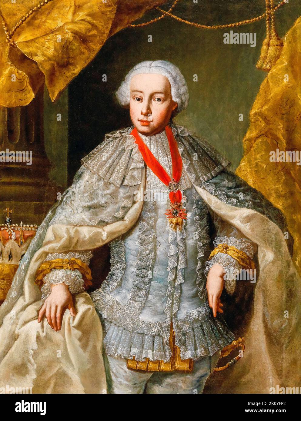 Habsburg court painter hires stock photography and images Alamy