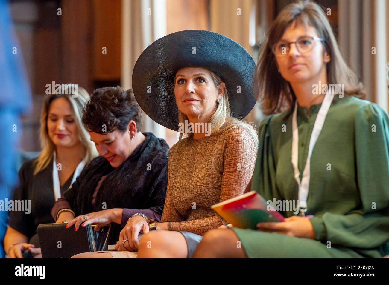 Queen Maxima at the HBSC symposium Young in the 21st century in the ...