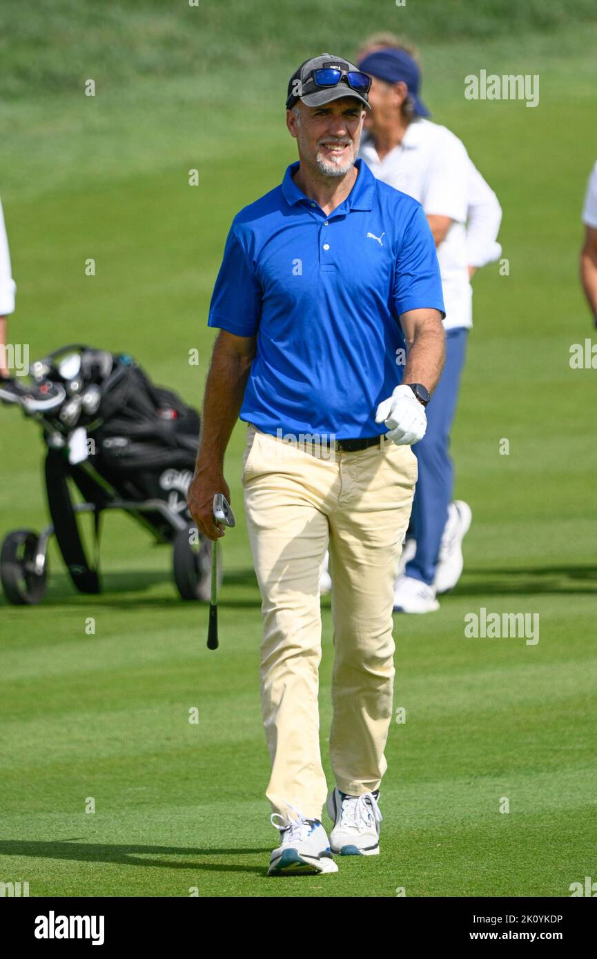 Rome, Italy. 14th Sep, 2022. Gabriel Omar Batistuta during the DS Automobiles 79th Italian Golf Open at Marco Simone Golf Club on September 14, 2022 in Rome Italy Credit: Independent Photo Agency/Alamy Live News Stock Photo