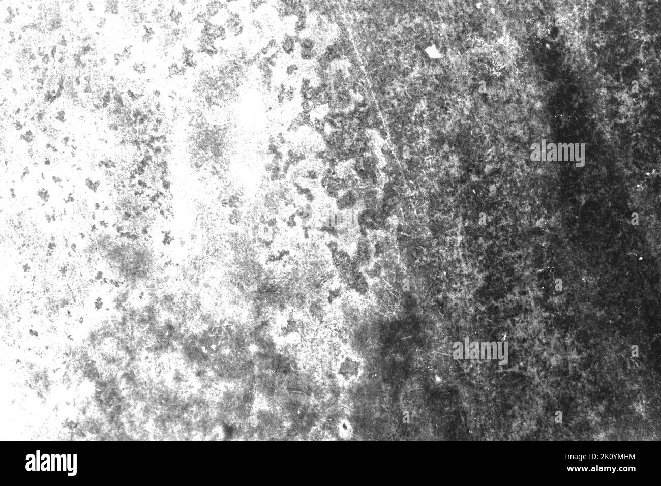 black and white texture of old paper with water stains as a background ...