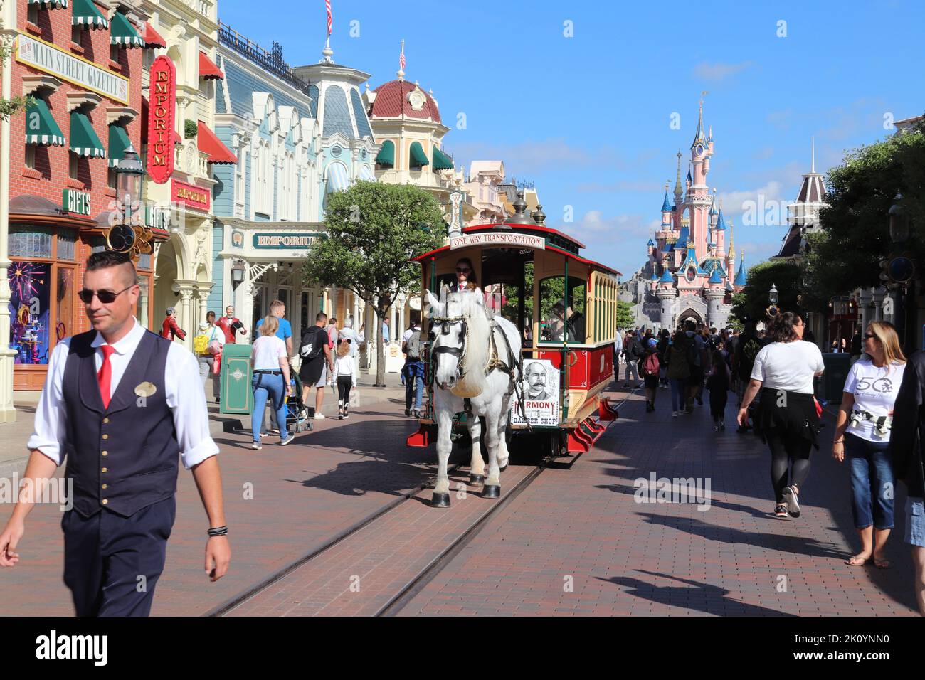 Disneyland Paris celebrating its 30 Anniversary Stock Photo - Alamy