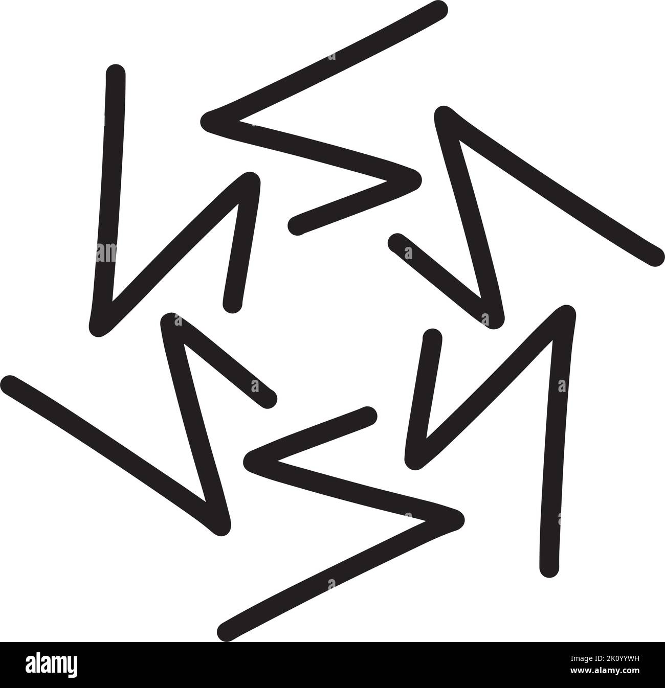 Abstract shape vector art design element modern and contemporary ...
