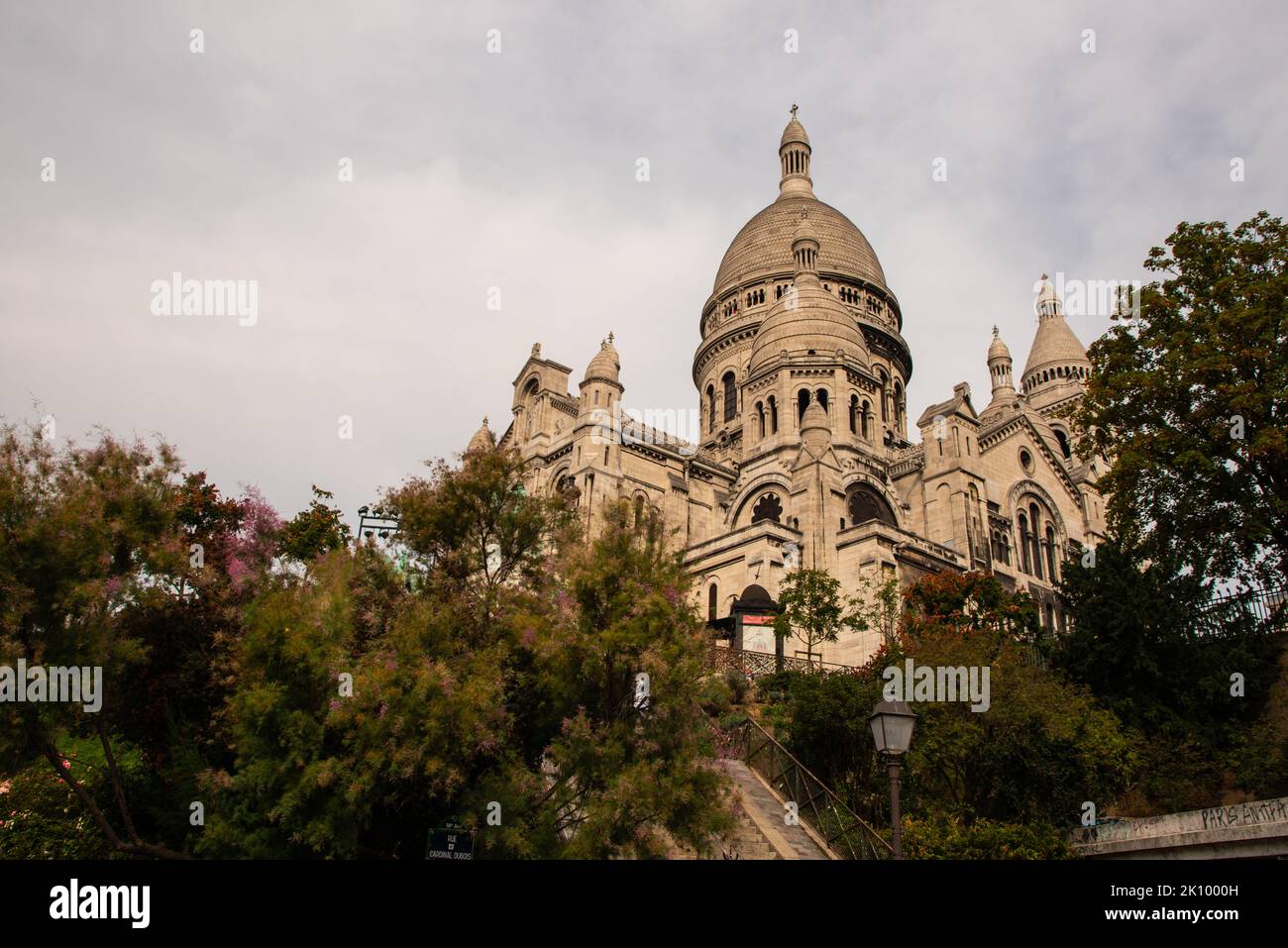 Paris, France. August 2022. The Scare Corur, one of the tourist attractions in Paris. High quality photo Stock Photo