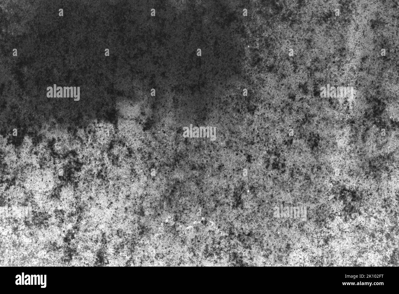 black and white texture of old paper with water stains as a background ...