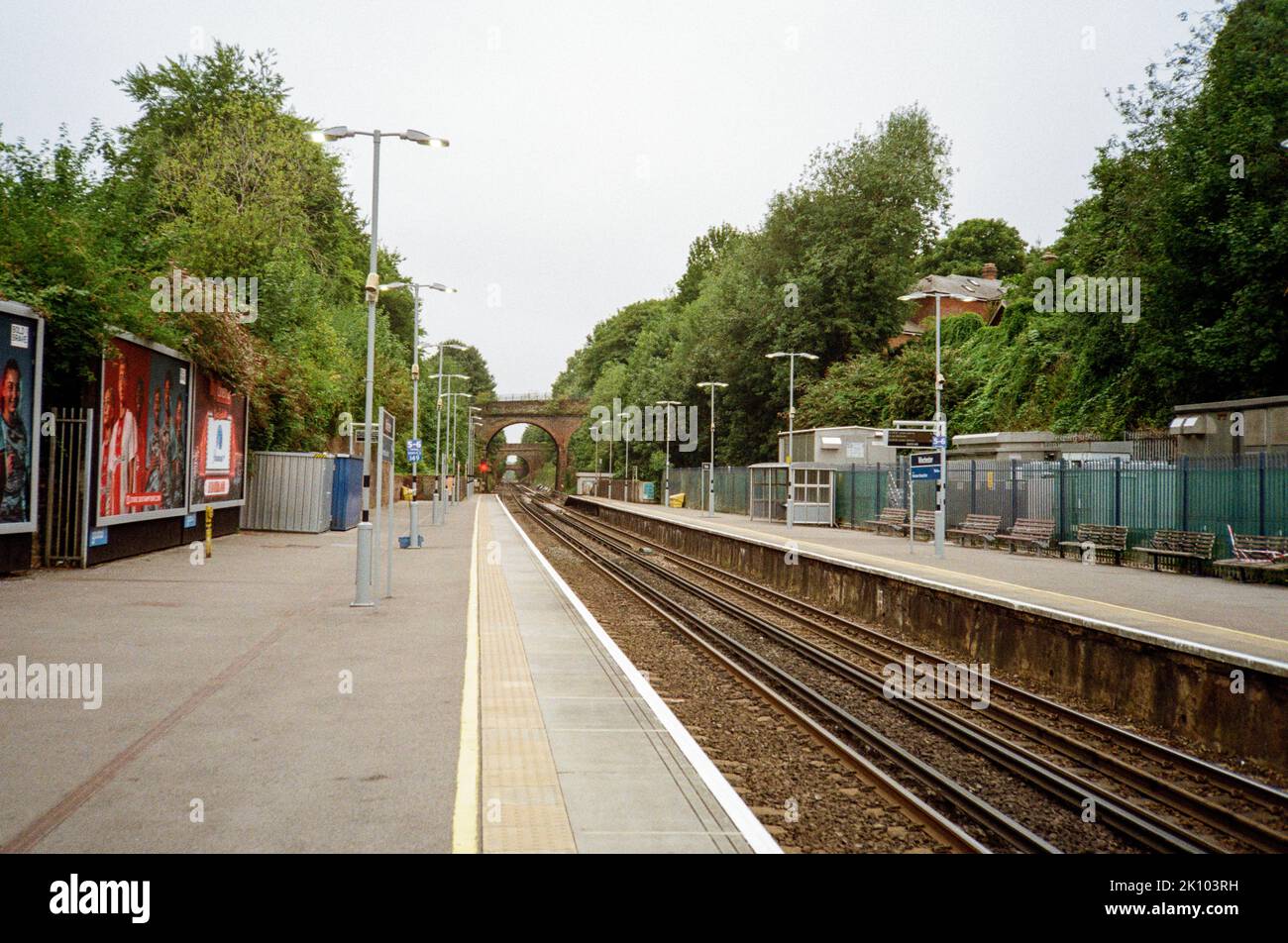 Winchester train Station, Winchester, Hampshire, England, United Kingdom. Stock Photo