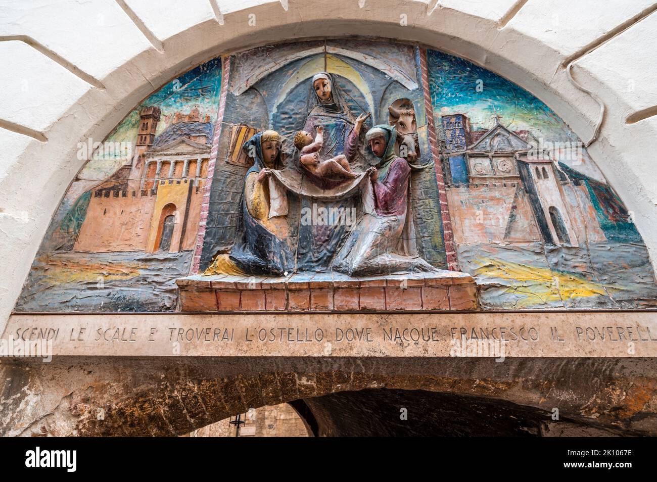 Assisi, a journey through history and religion Stock Photo - Alamy