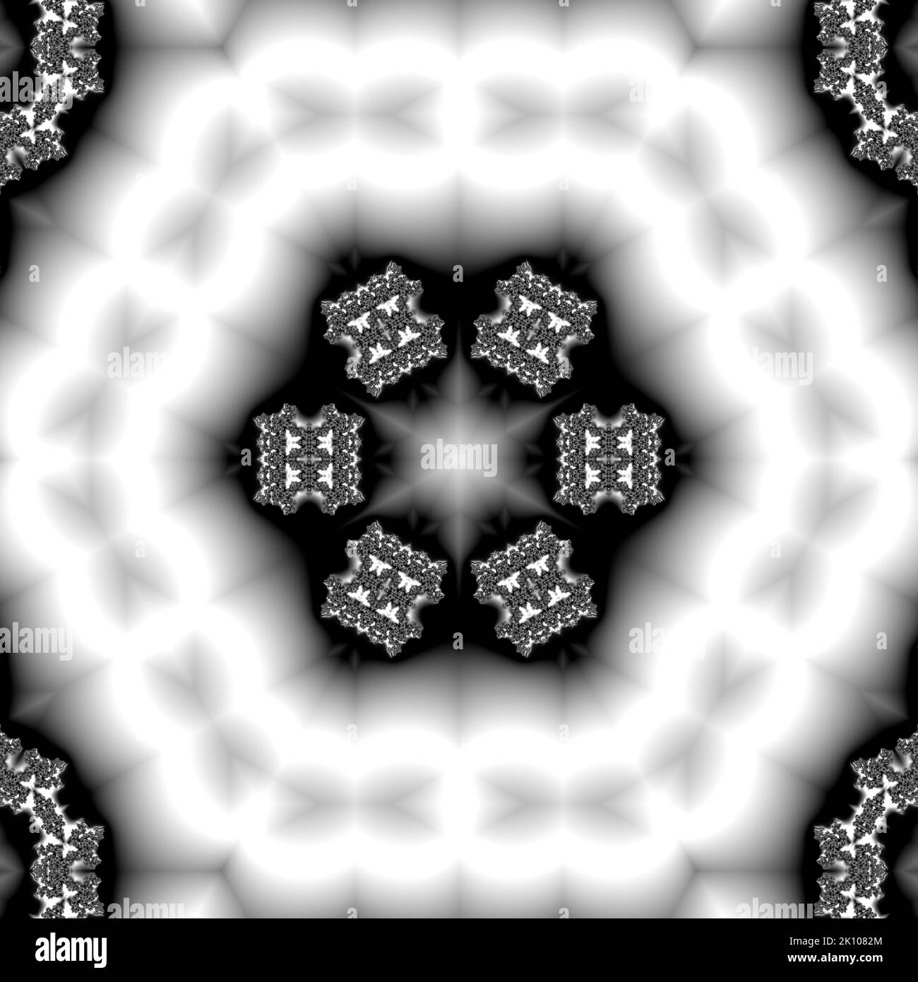 3d computer generated microscope close Black and White Stock Photos ...