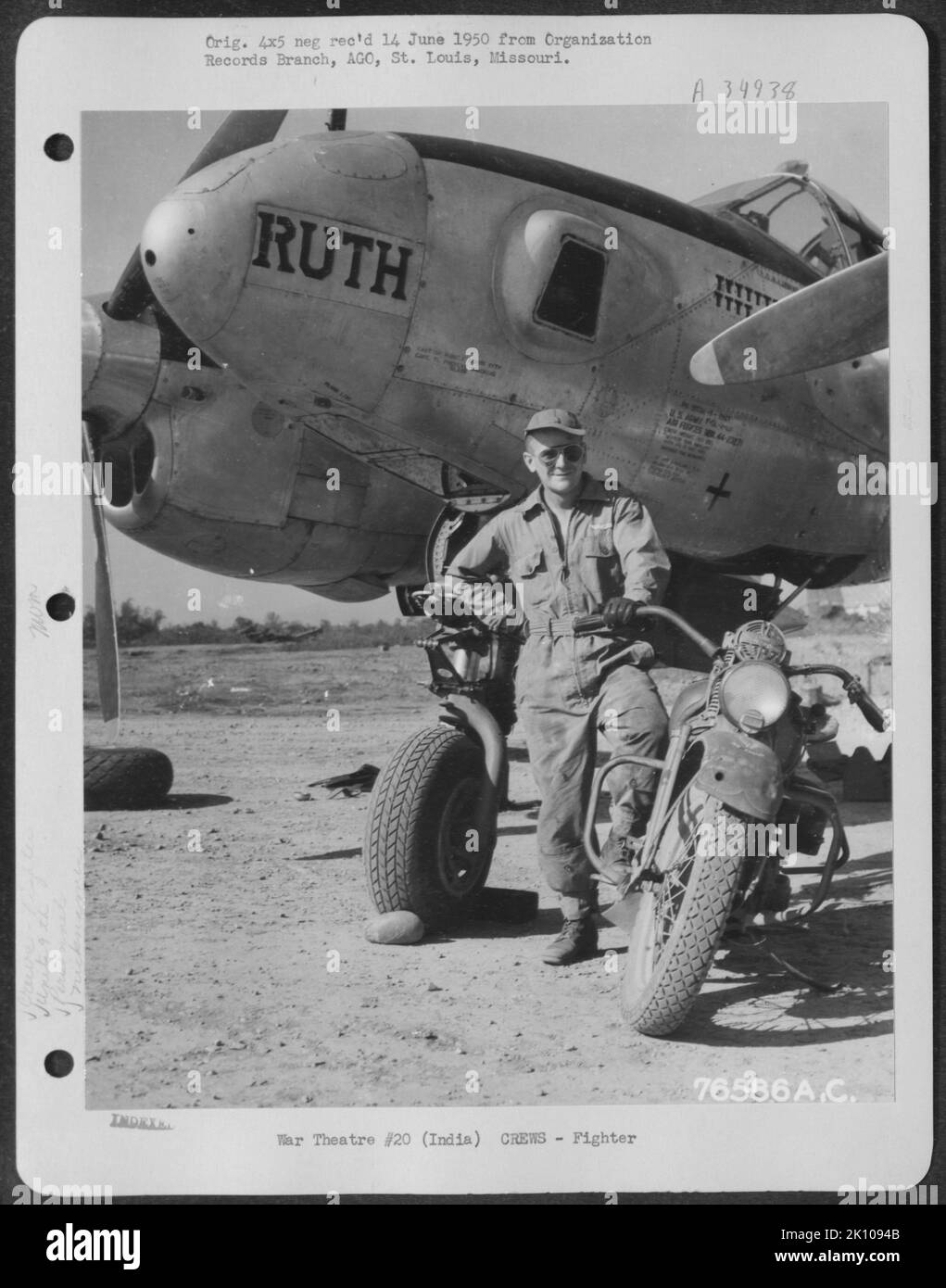 Aircraft, Burma, India &CREWS,FIGHTER War Stock Photo - Alamy