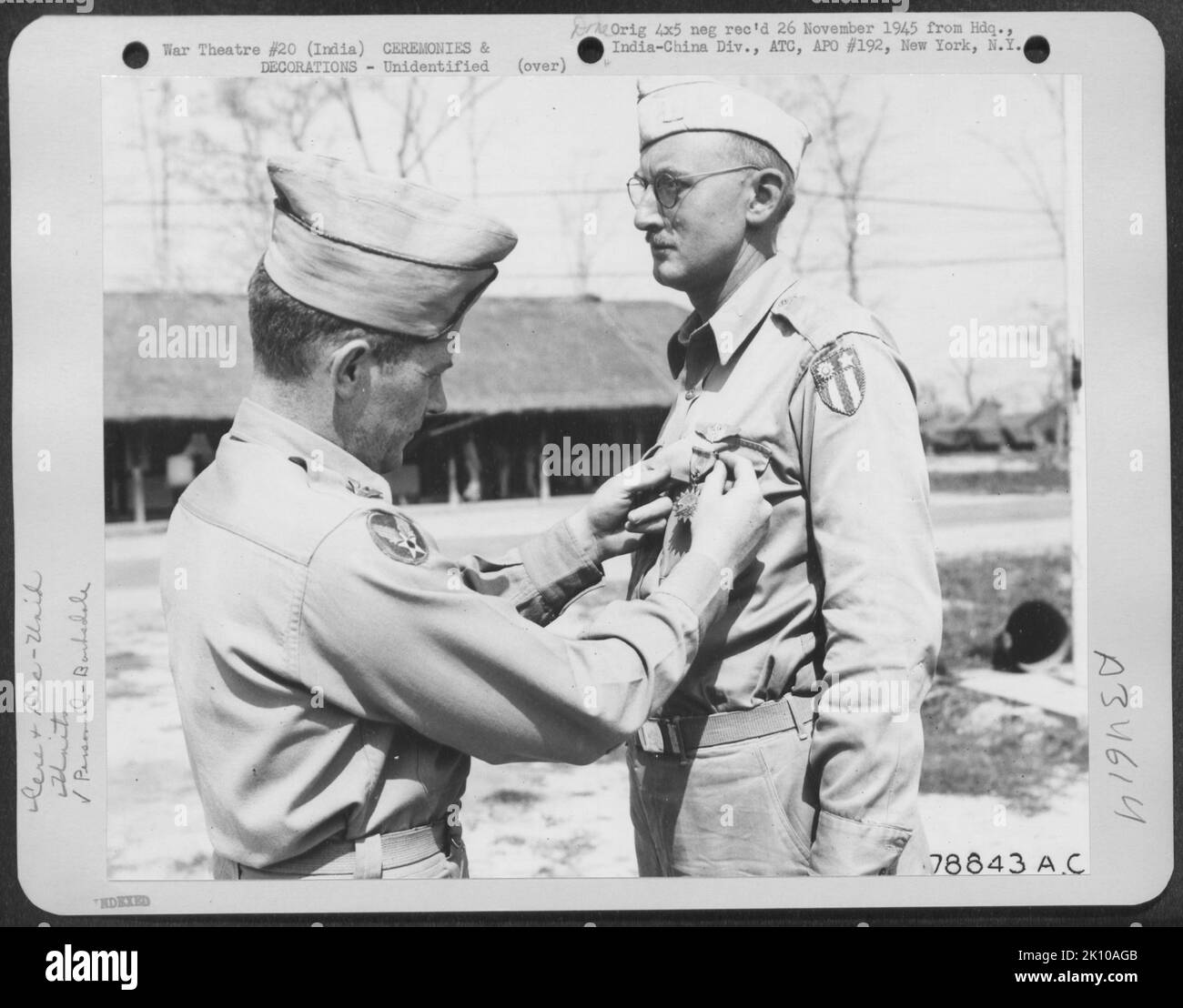 Aircraft, Burma, India &Ceremonies& Decorations, War Stock Photo Alamy