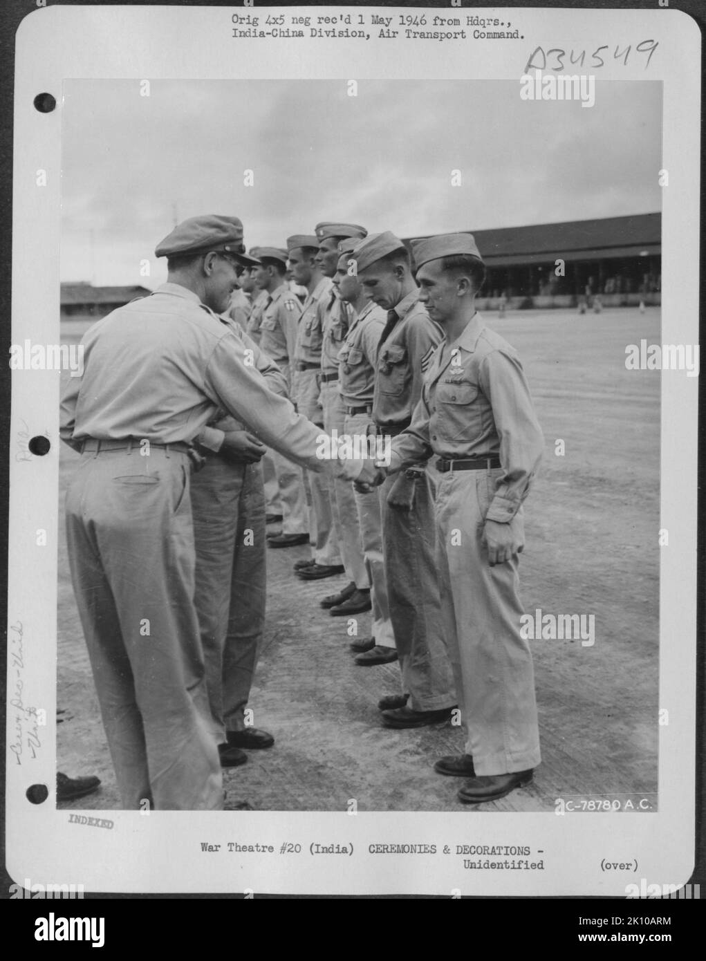 Aircraft, Burma, India &Ceremonies& Decorations, War Stock Photo Alamy