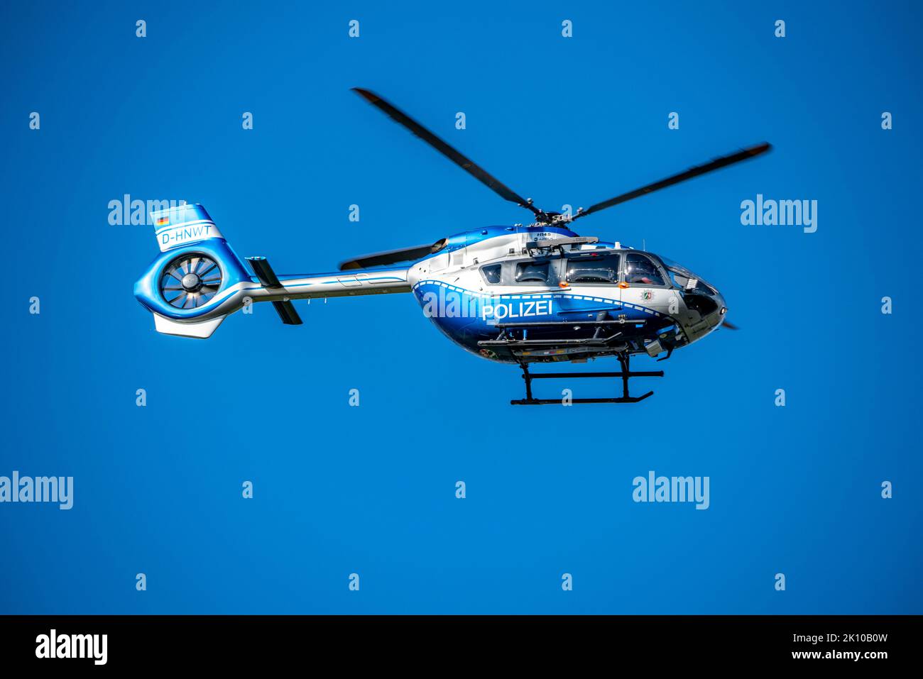 Police helicopter of the Fliegerstaffel der Polizei NRW, DHNWT, Hummel3, Airbus Helicopters