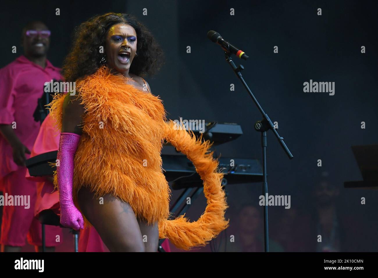 Rio de Janeiro, Brazil,September 11, 2022. Singer and actress Liniker ...