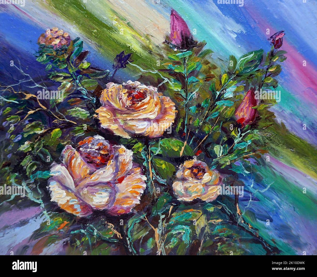 Vintage flower drawings hi-res stock photography and images - Alamy
