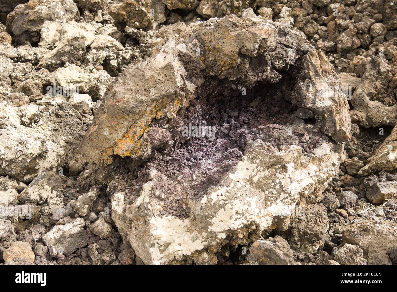 Volcanic rock ground texture hi-res stock photography and images - Alamy