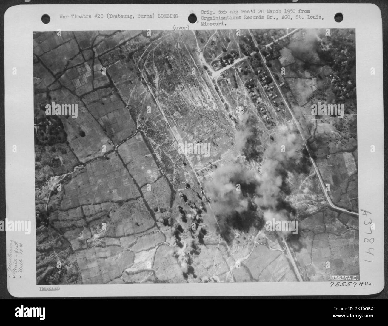 Aircraft, Burma, India & Bombing Stock Photo - Alamy