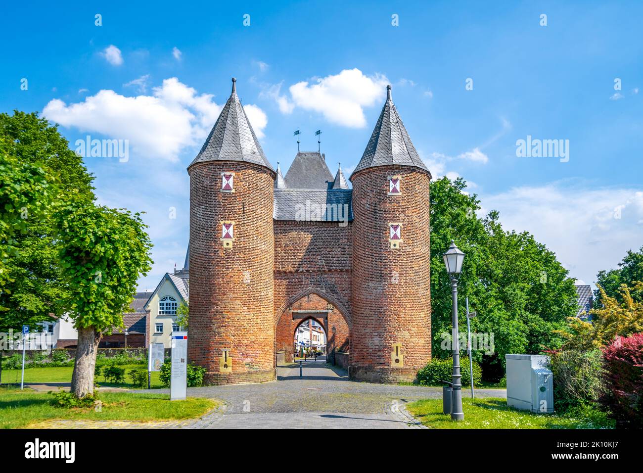 Tower in Xanten, Germany Stock Photo