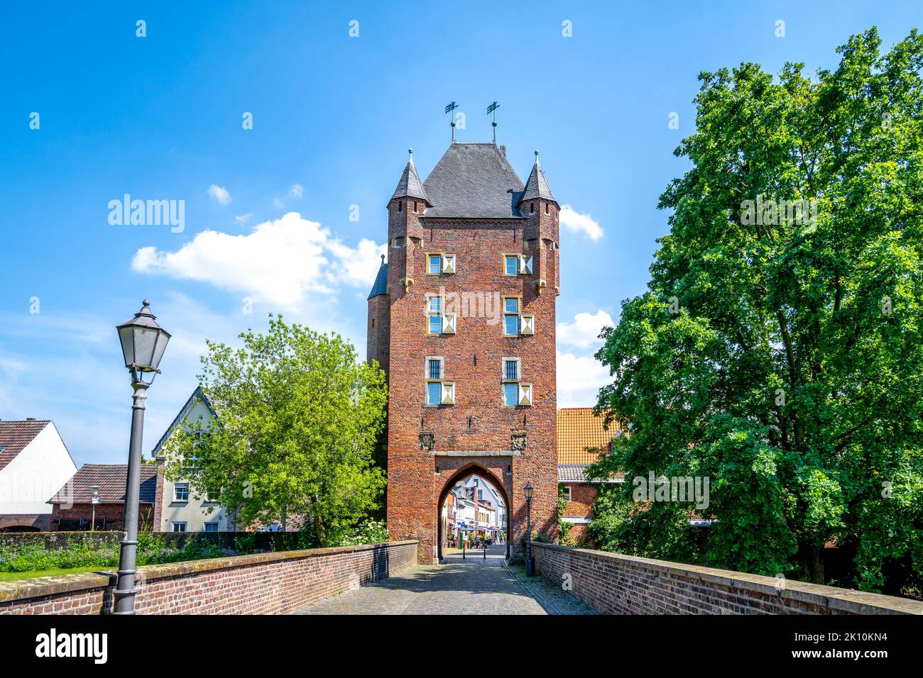 Tower in Xanten, Germany Stock Photo
