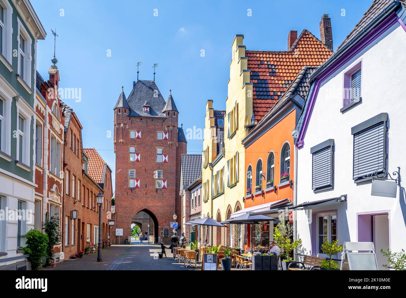 Tower in Xanten, Germany Stock Photo