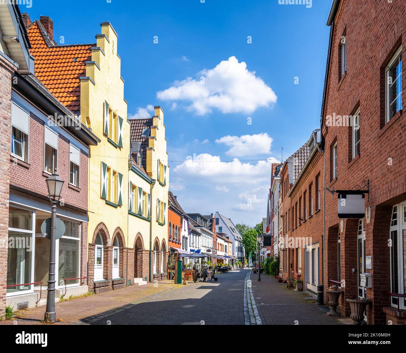 Historical city in Xanten, Germany Stock Photo