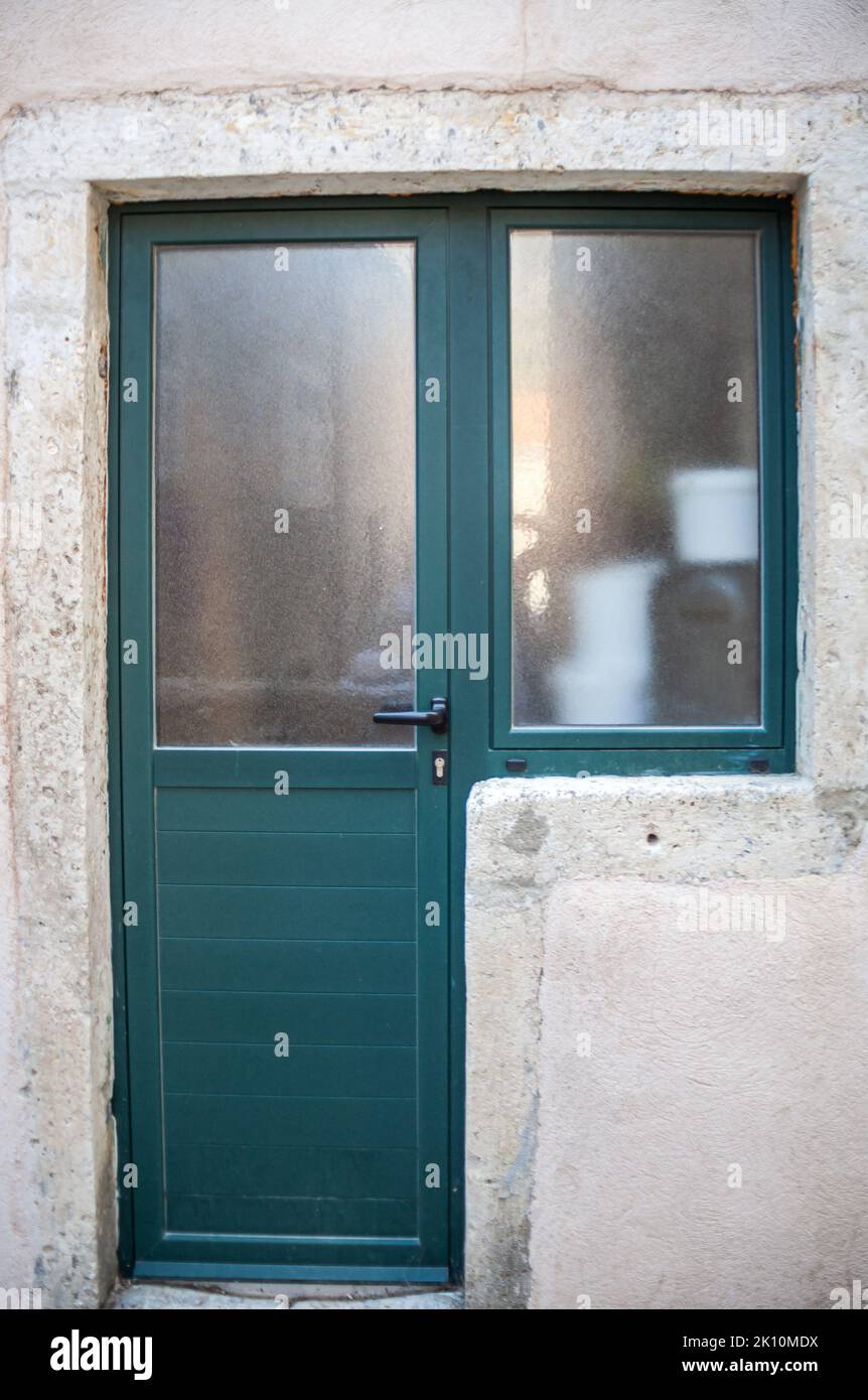 Dubrovnik Exterior Door Stock Photo